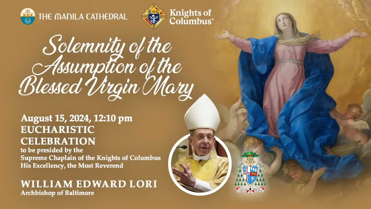 Daily Mass at the Manila Cathedral - August 15, 2024 (12:10pm)