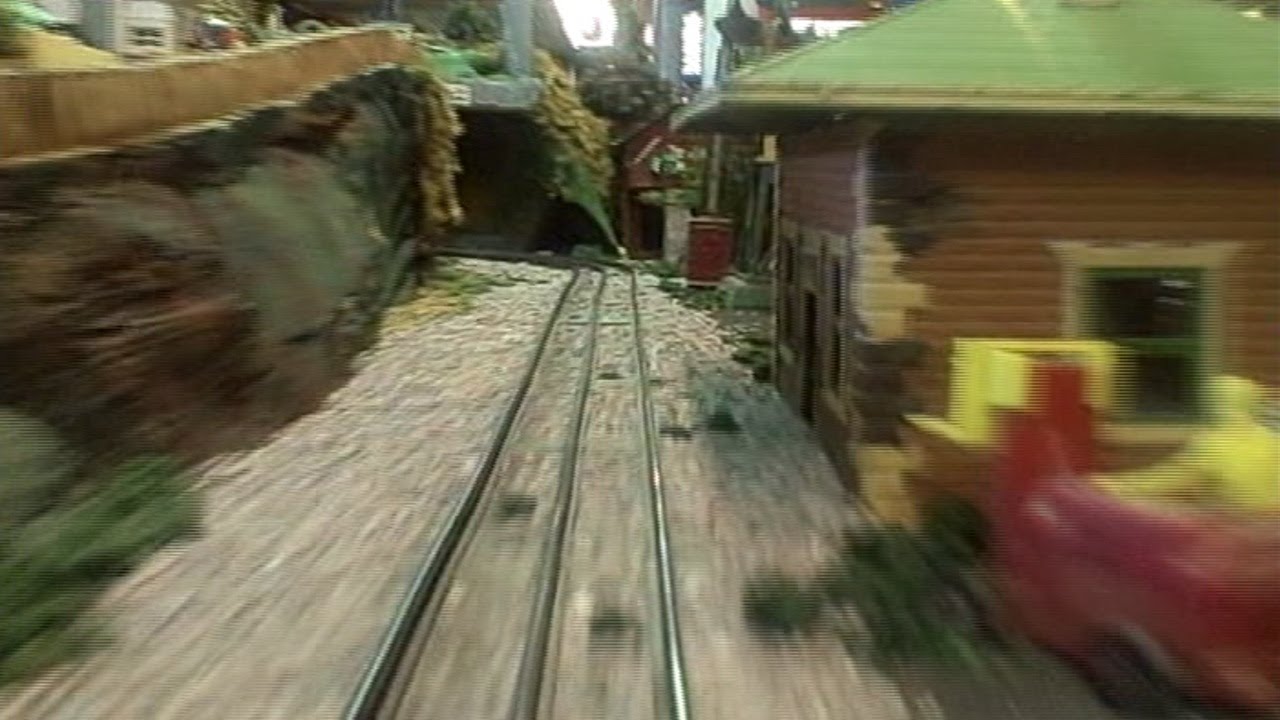 Get dizzy watching super fast Lionel Railcam ride