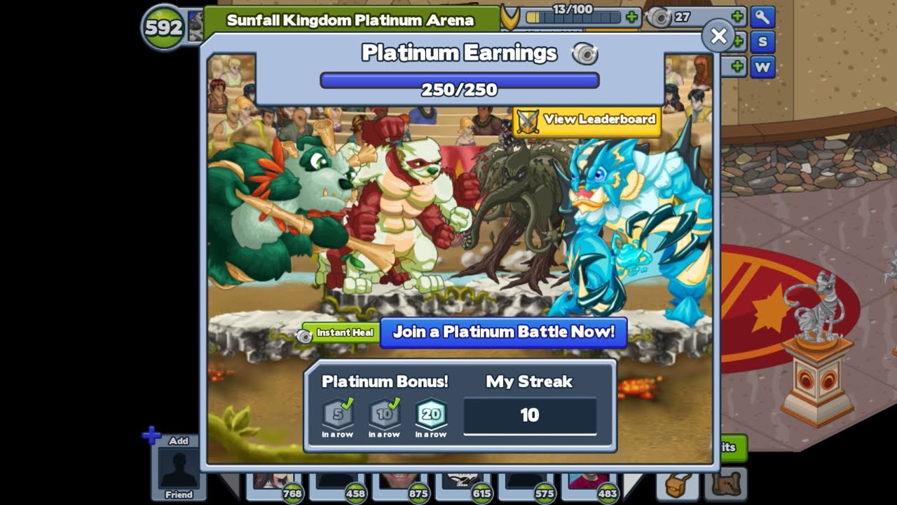 Platinum Arena + Swap Bonuses 1st Jan 2026