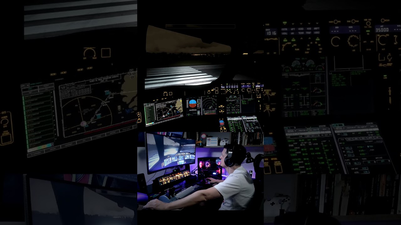 DECOLAGEM de AIRBUS A350 da AZUL no FLIGHT SIMULATOR 2024 ✈️ 