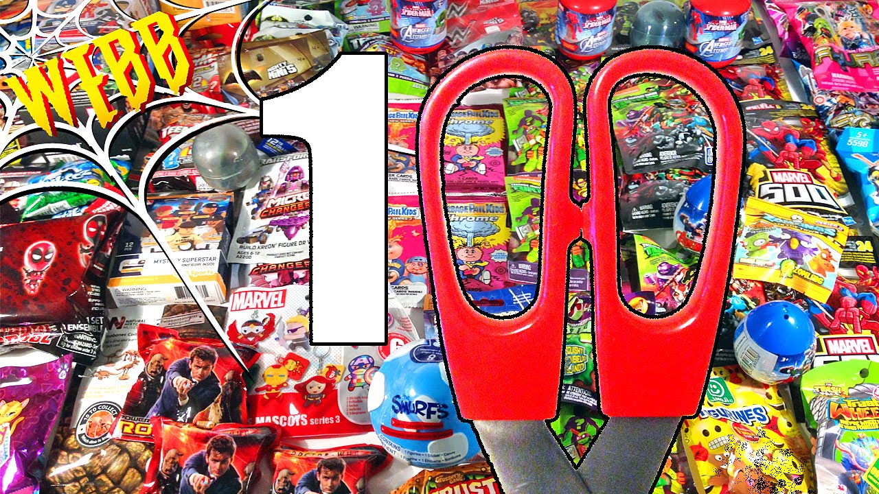 100 BLINDBAGS for EPISODE 100 of Blind Bag Bonanza