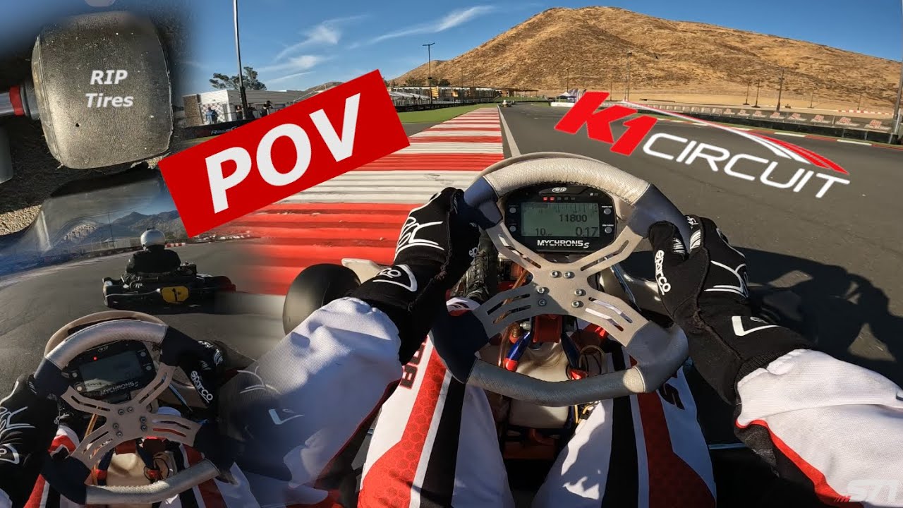 NEW K1 CIRCUIT ON A ROTAX IS SICK! - So much power (POV GoPro Onboard)