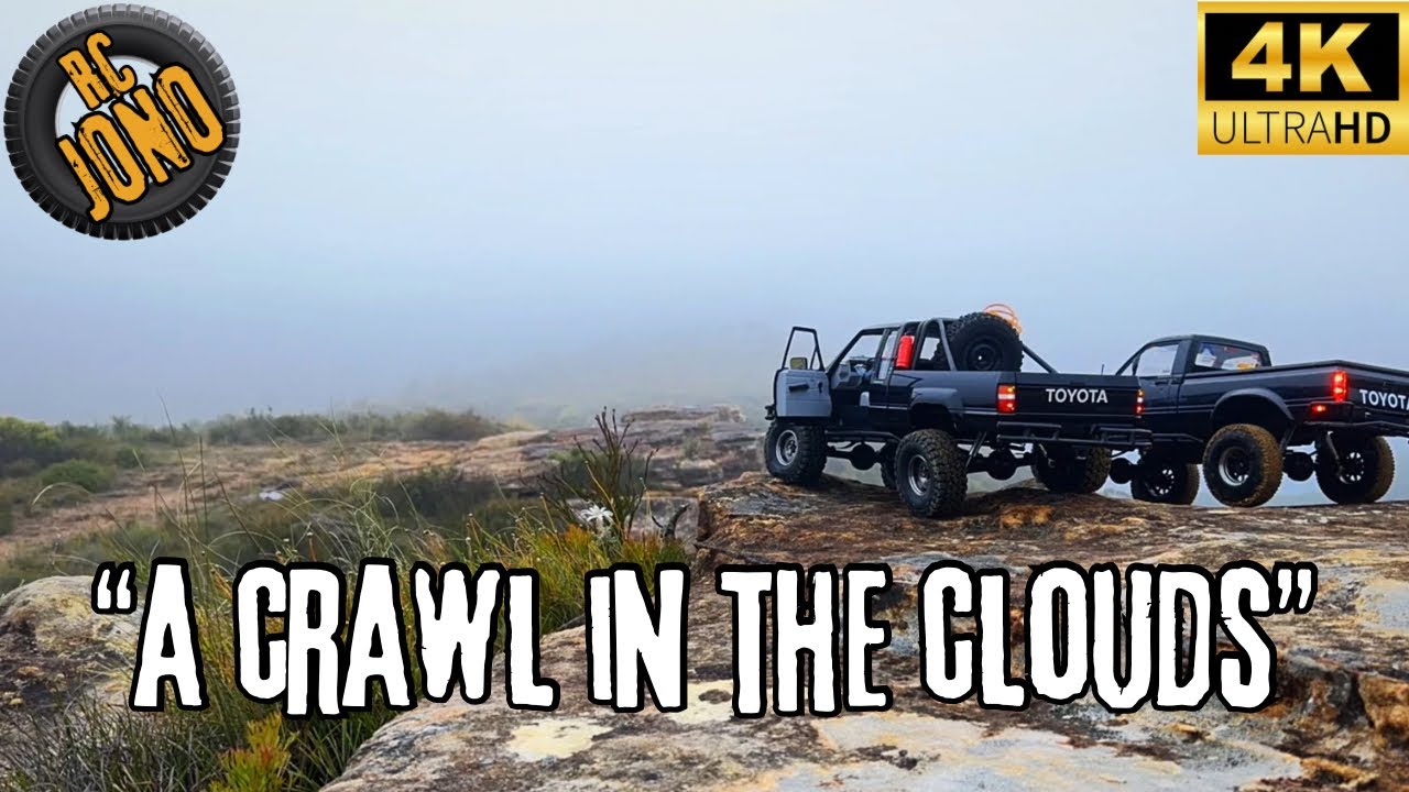 RC4WD Trail Finder 2 Hilux Run  | “A Crawl in the Clouds” An Epic Adventure