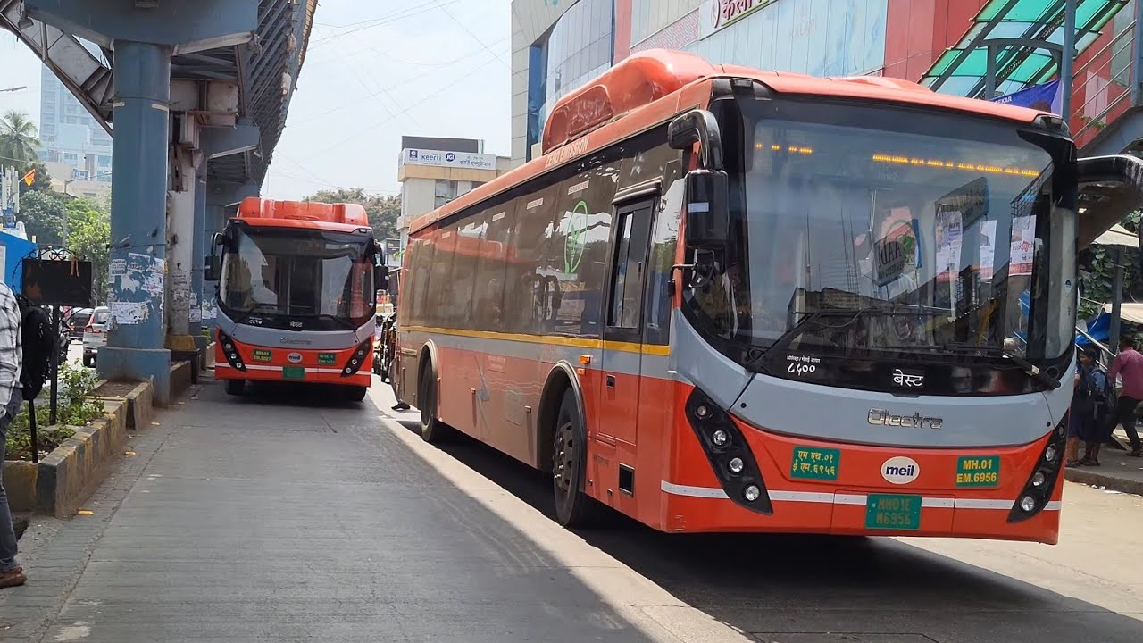 BEST Buses Across Mumbai | Dhobighat Saatrasta Colaba Churchgate Kalina Malad Borivali Highlights