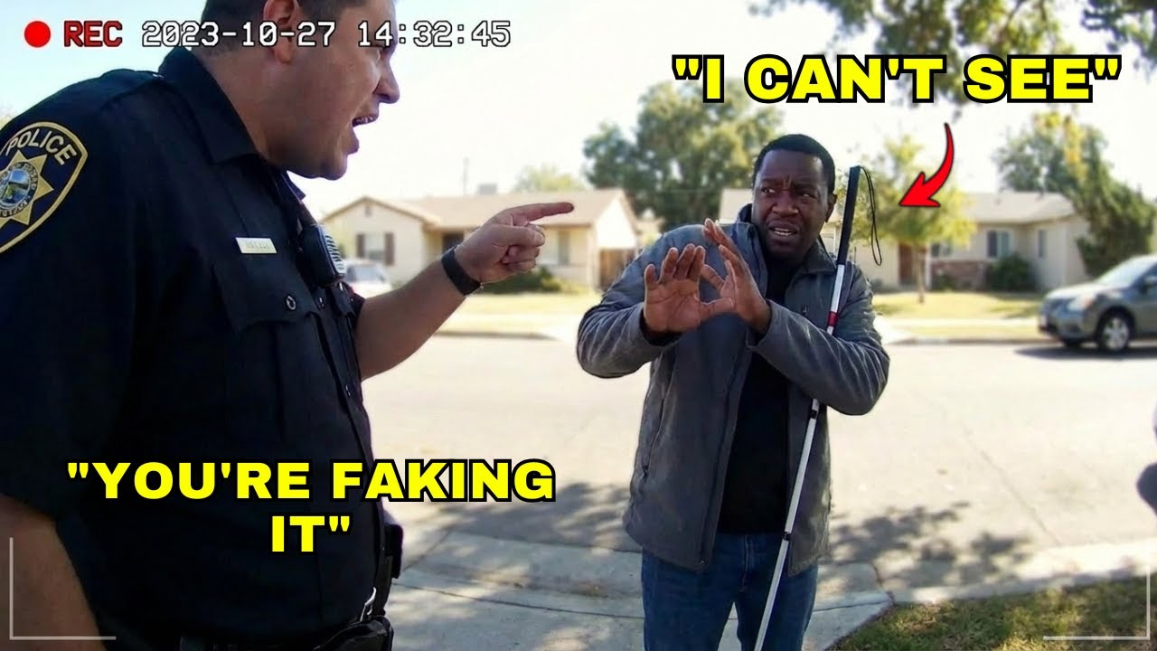 Officer Forces Blind Black Man to "Look at Him" — Doesn't Believe He Can't See, $3.8M Settlement