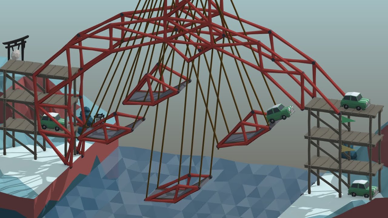 The Extremely Satisfying Quadruple Swing Bridge