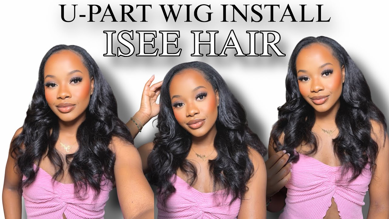 Парик ISEE hair U-Part для начинающих | Удобный парик | Минималистичная установка парика