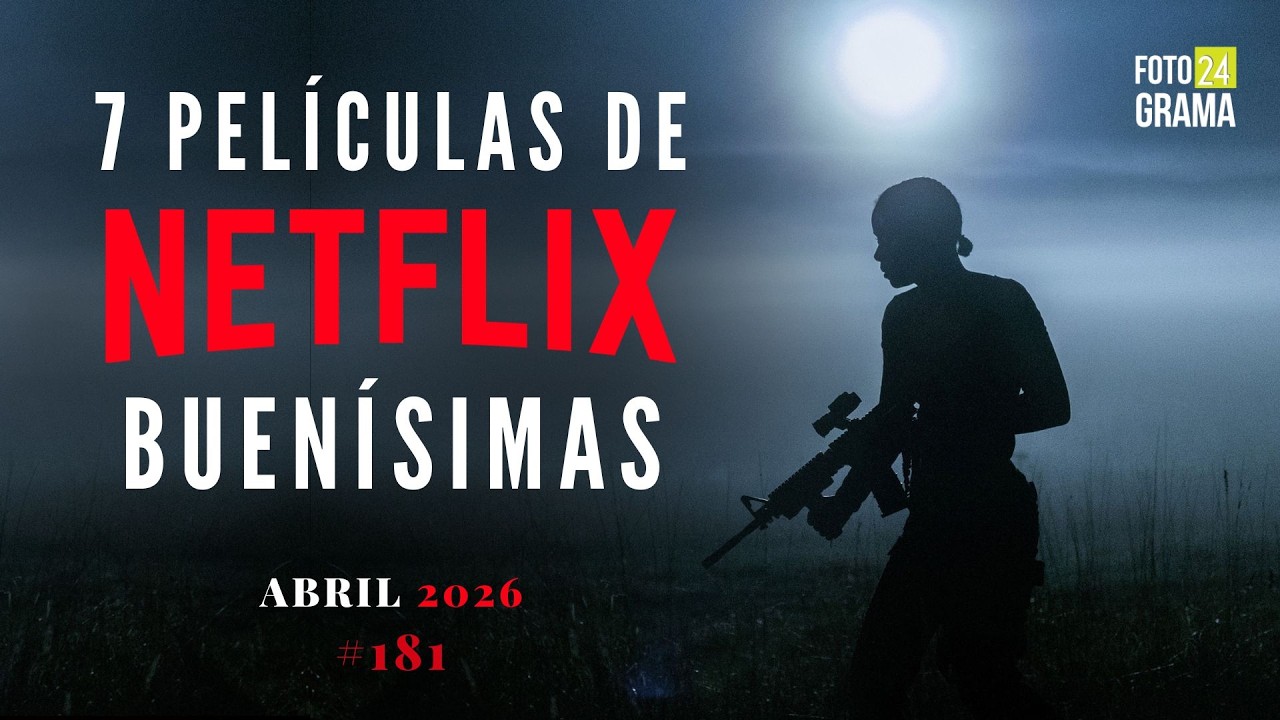 &iquest;No sabes qu&eacute; ver en NETFLIX? 🍿 7 Buenas Pel&iacute;culas IMPERDIBLES | Fotograma 24 con David Arce