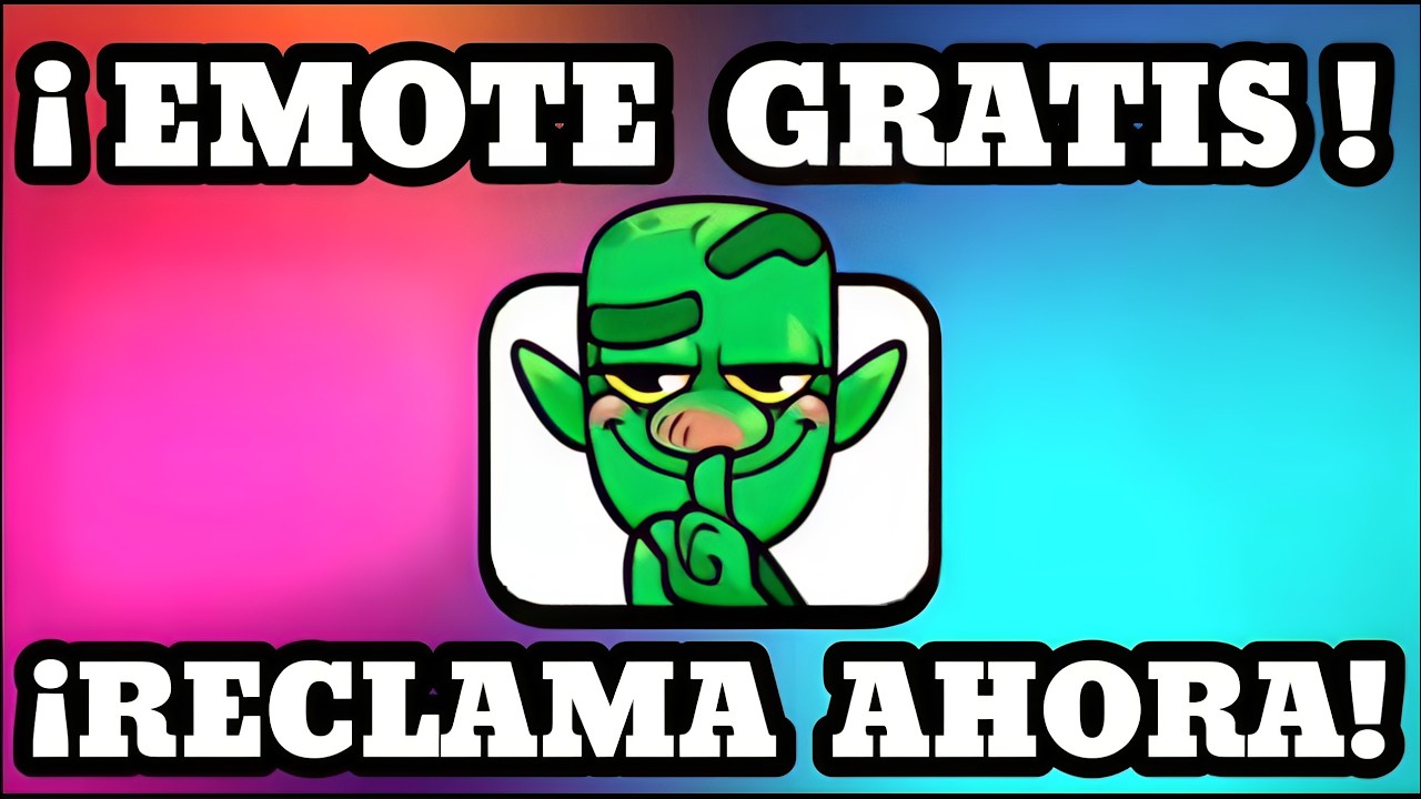NUEVO EMOTE GRATIS en Clash Royale 🔥 | Cómo Conseguirlo Fácil y Rápido