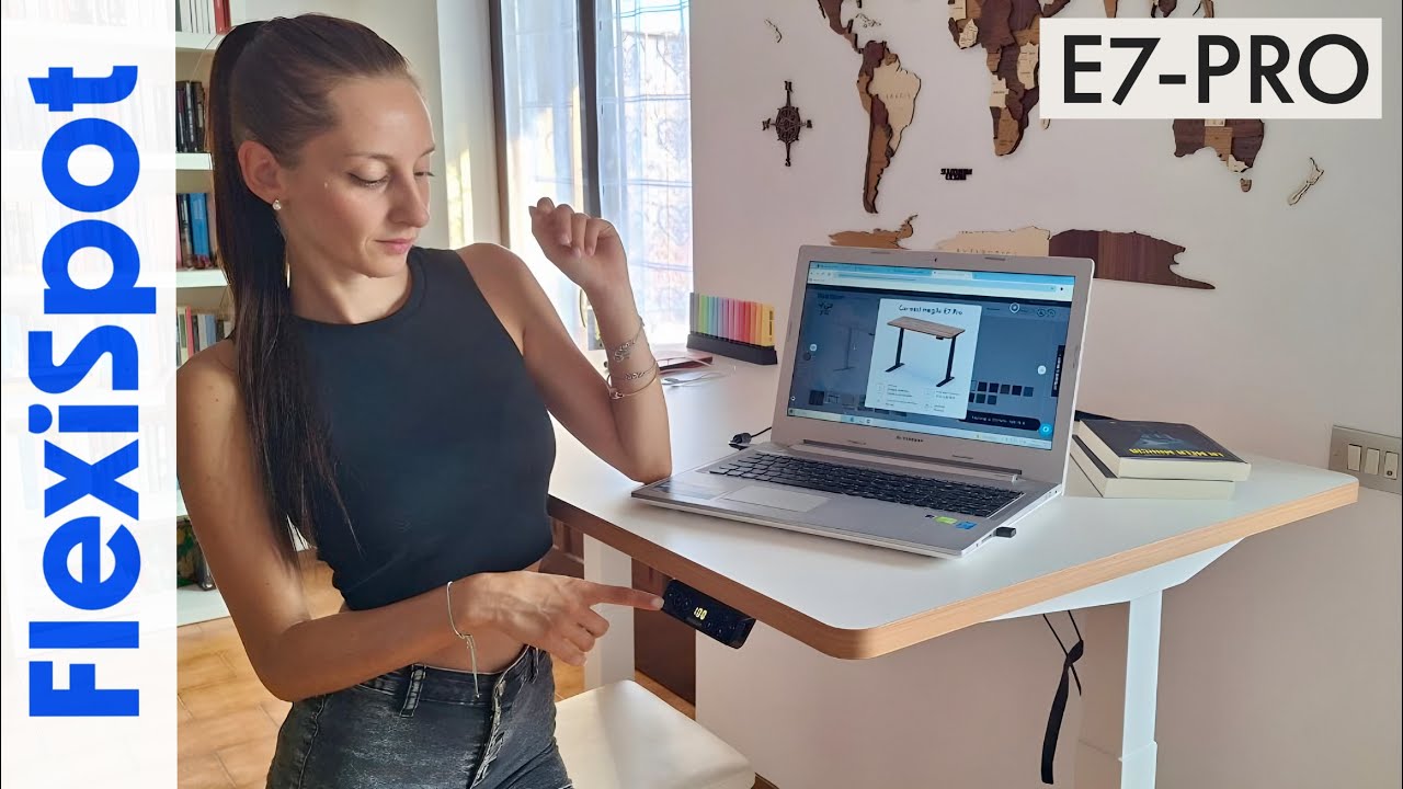 Flexispot E7 Pro - La migliore scrivania elettrica regolabile ( Recensione )