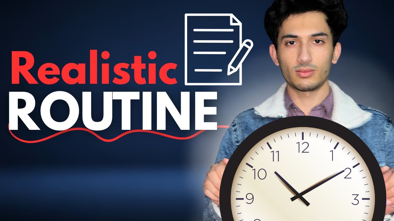 How to Make a Realistic Routine that STICKS (FSC, ECAT, MDCAT)
