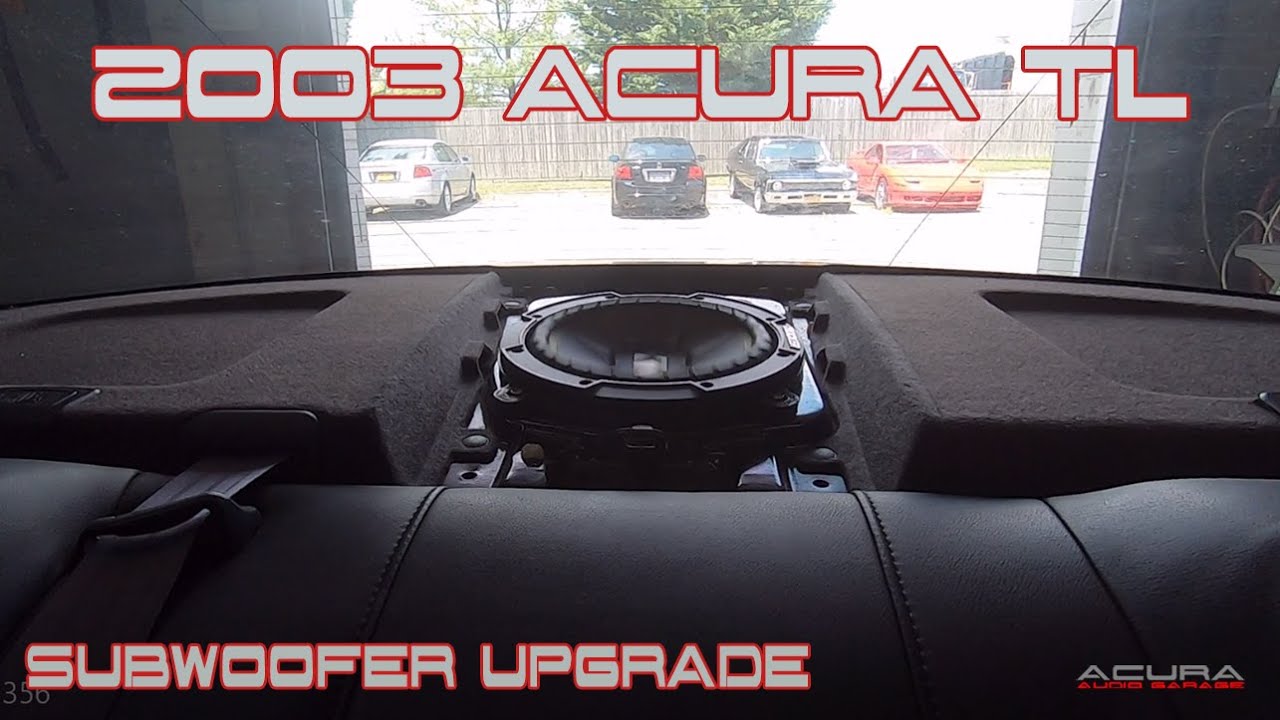 1999 2000 01 02 2003 Acura TL Pioneer Kicker Сабвуфер | Серия DIY Pro — заводская модернизация са...