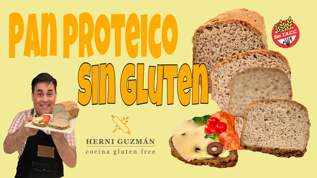 pan proteico sin gluten, almidones y  feculas