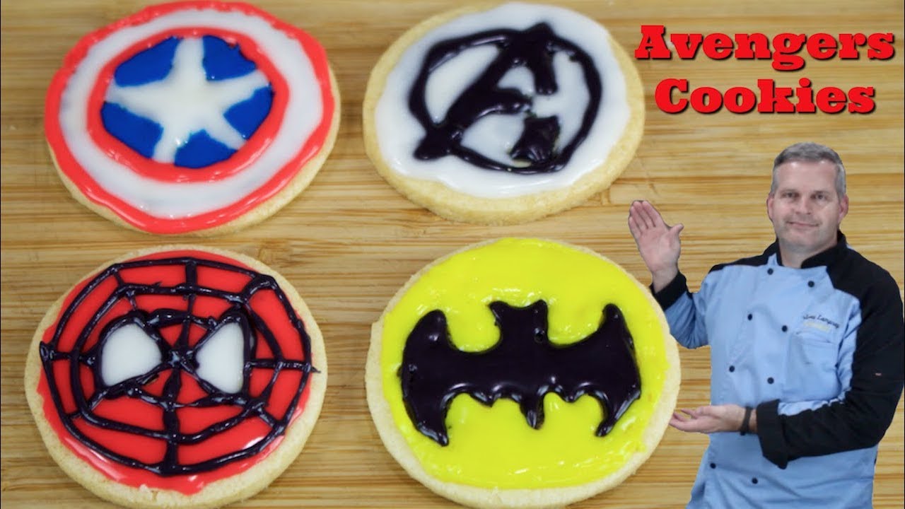 Avengers Sugar Cookies