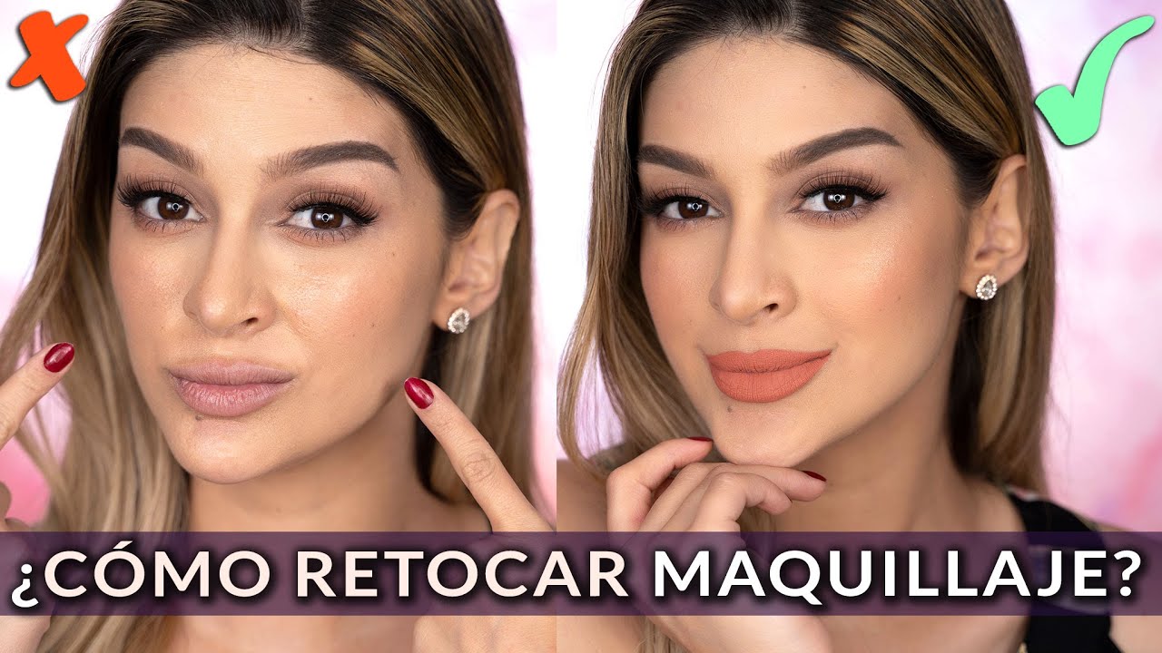 COMO RETOCAR TU MAQUILLAJE LUEGO DE SUDAR | Mariana Zambrano
