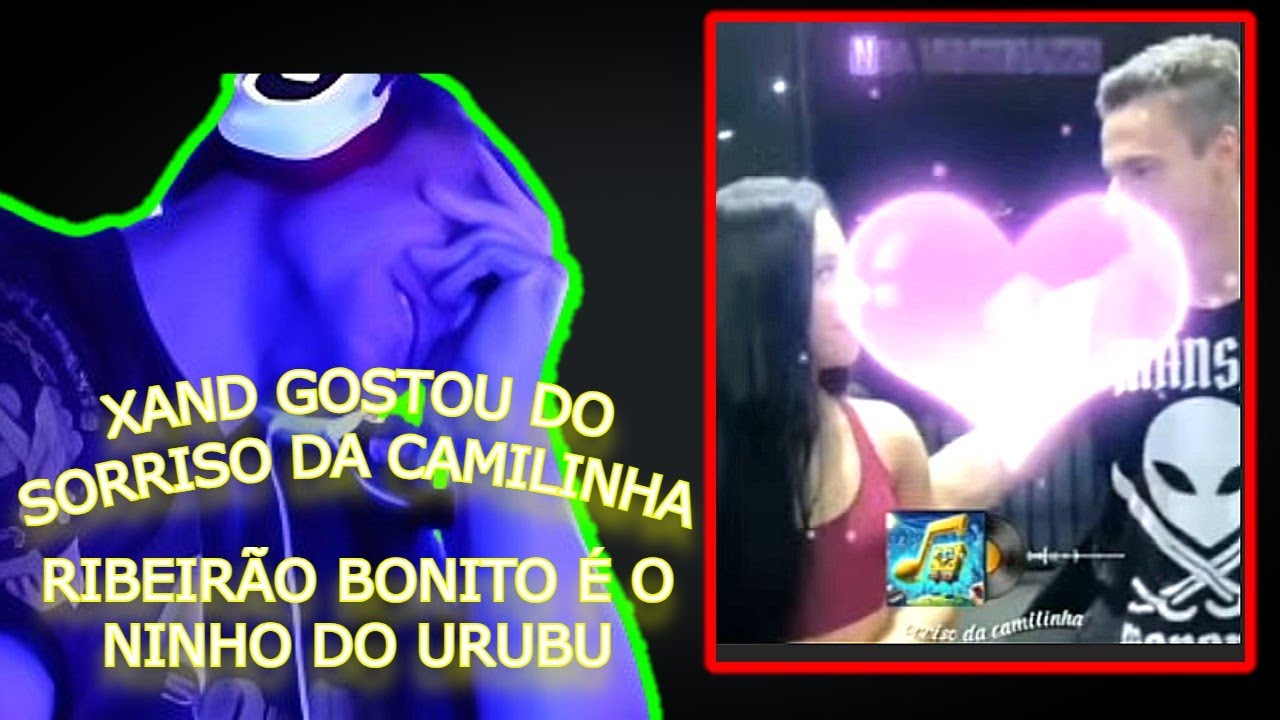 XANDÃO REAGINDO A SORRISO DA CAMILINHA + STOMPS EM GERAL