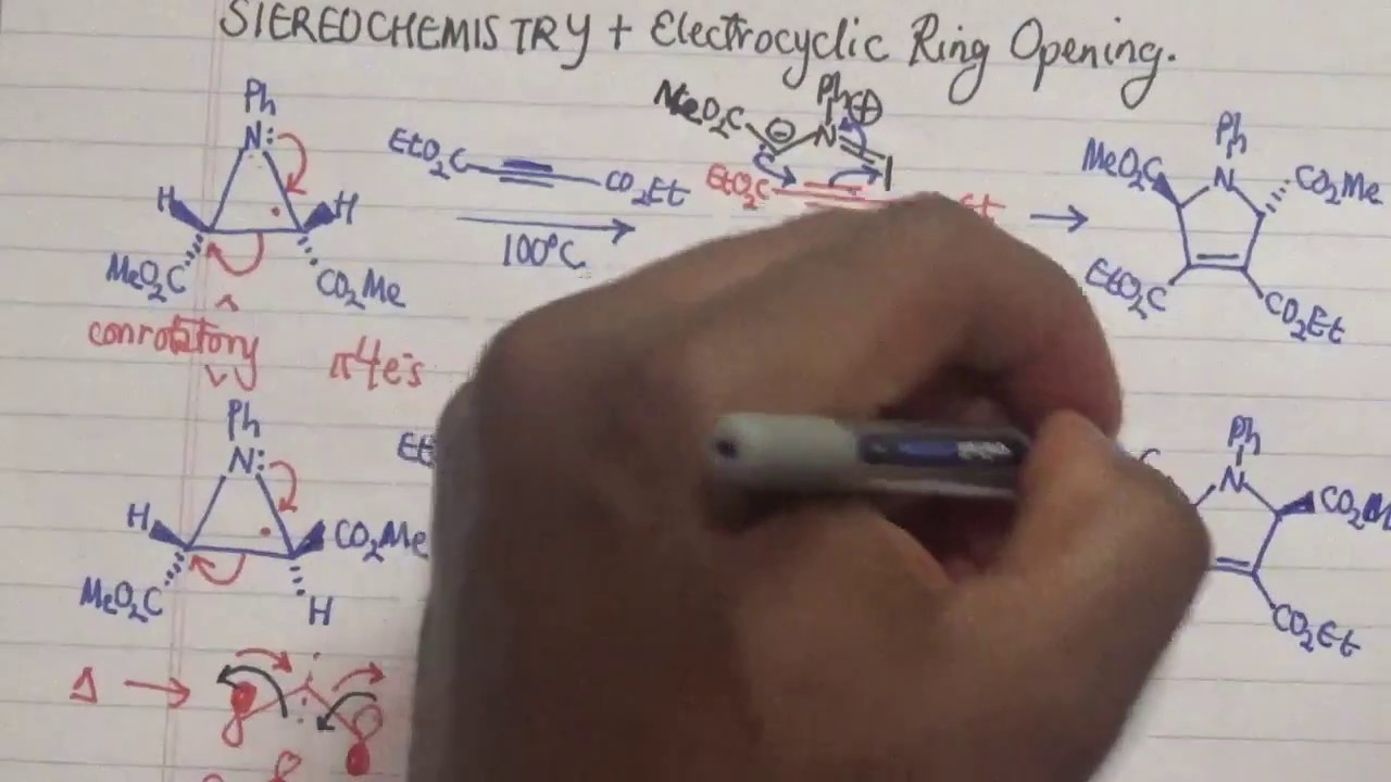 Stereochemistry in Electrocyclic ring opening