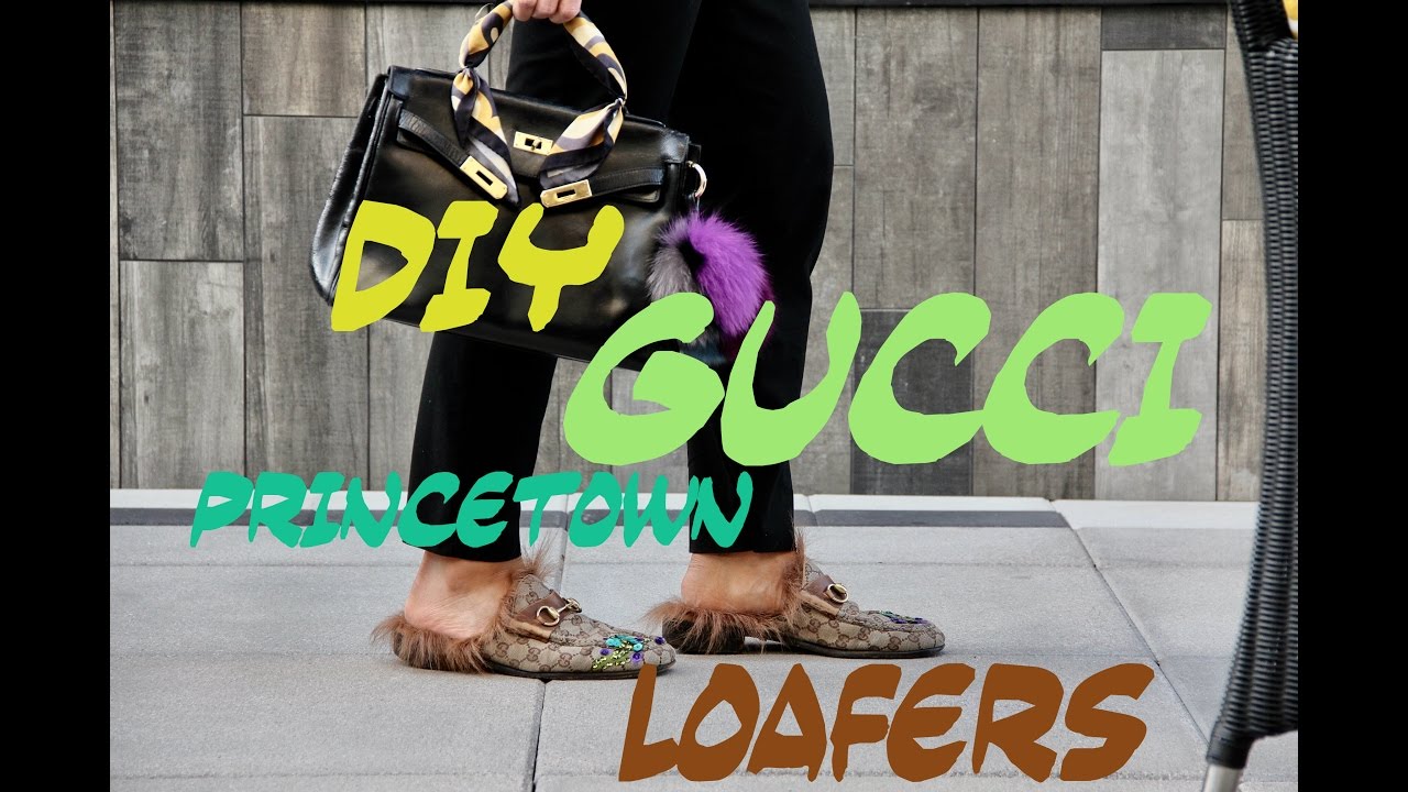 DIY GUCCI PRINCETOWN LOAFERS 2016 Instagram @urbanicon