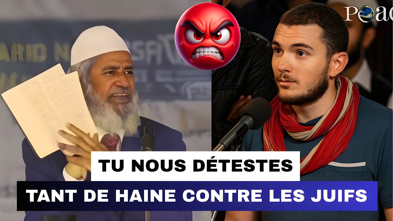 Un jeune juif tente de pi&eacute;ger Dr Zakir Naik : &ldquo;Pourquoi le Coran d&eacute;teste-t-il les juifs ?