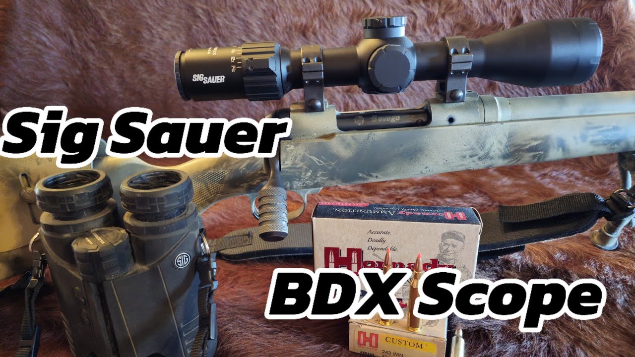 Gear Spotlight: Sig Sauer BDX Sierra Scope