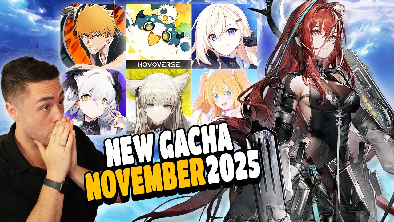 New Gacha Games RELEASING in NOVEMBER 2025!!!