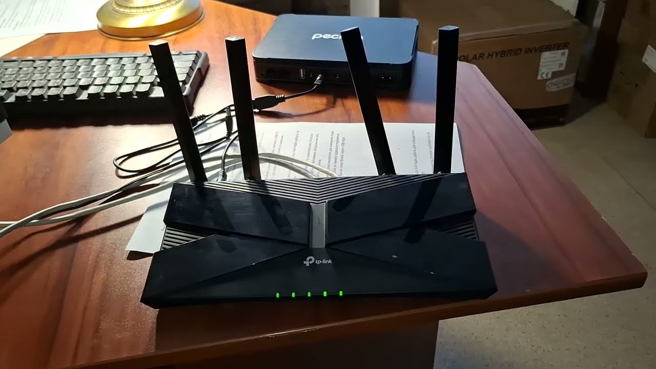 ДБЖ для роутера Pecron D39  тестуємо з роутером