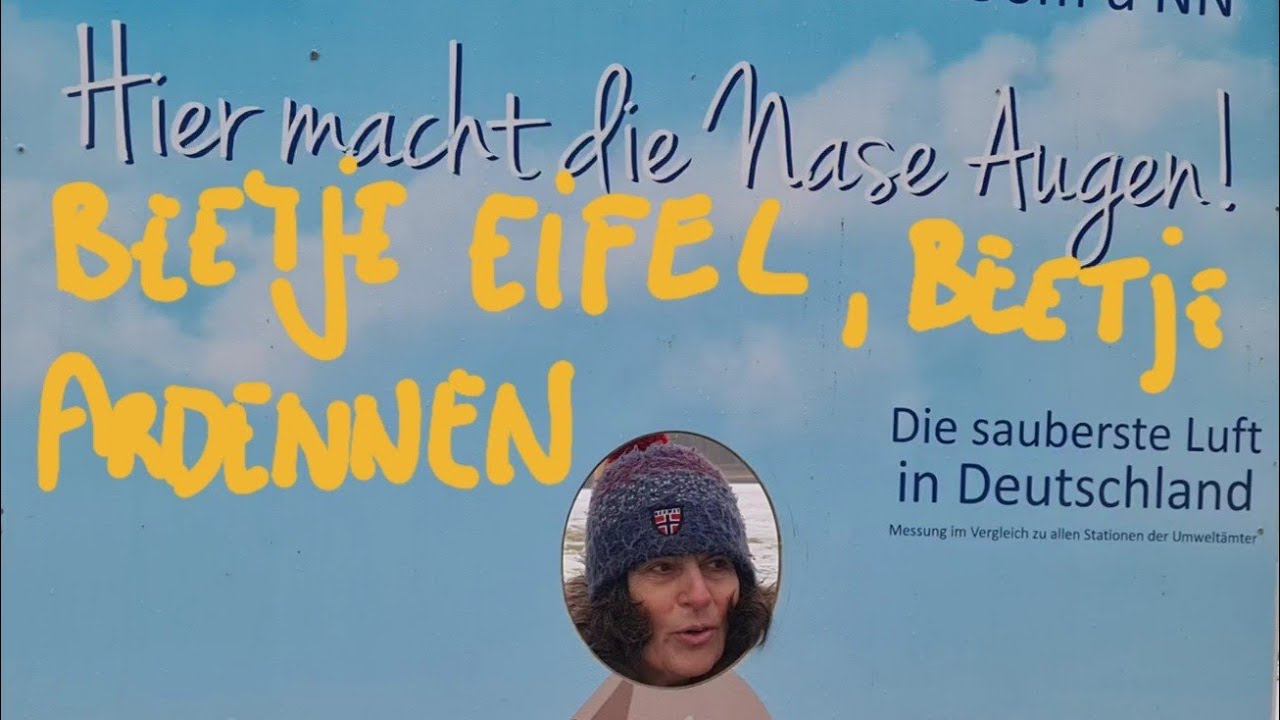 Beetje Eifel, beetje Ardennen.