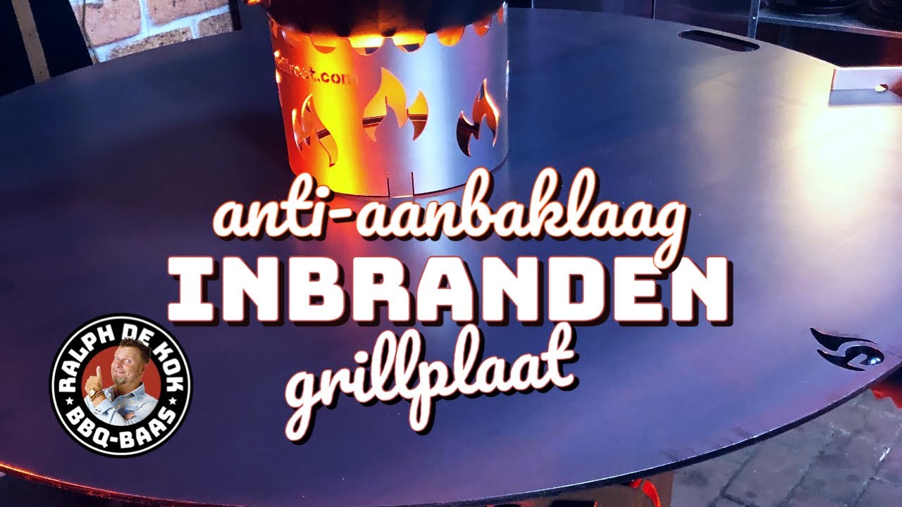 Eerste keer inbranden BAKPLAAT en anti-aanbaklaag verkrijgen