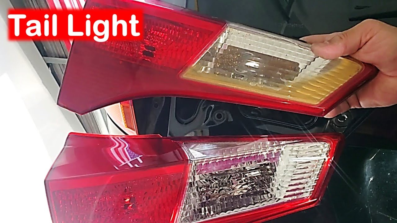 Reemplazar Luces Traseras Da&ntilde;adas y Manchadas (calavera, mica, faro).Tail Light Replace. TOYOTA RAV4