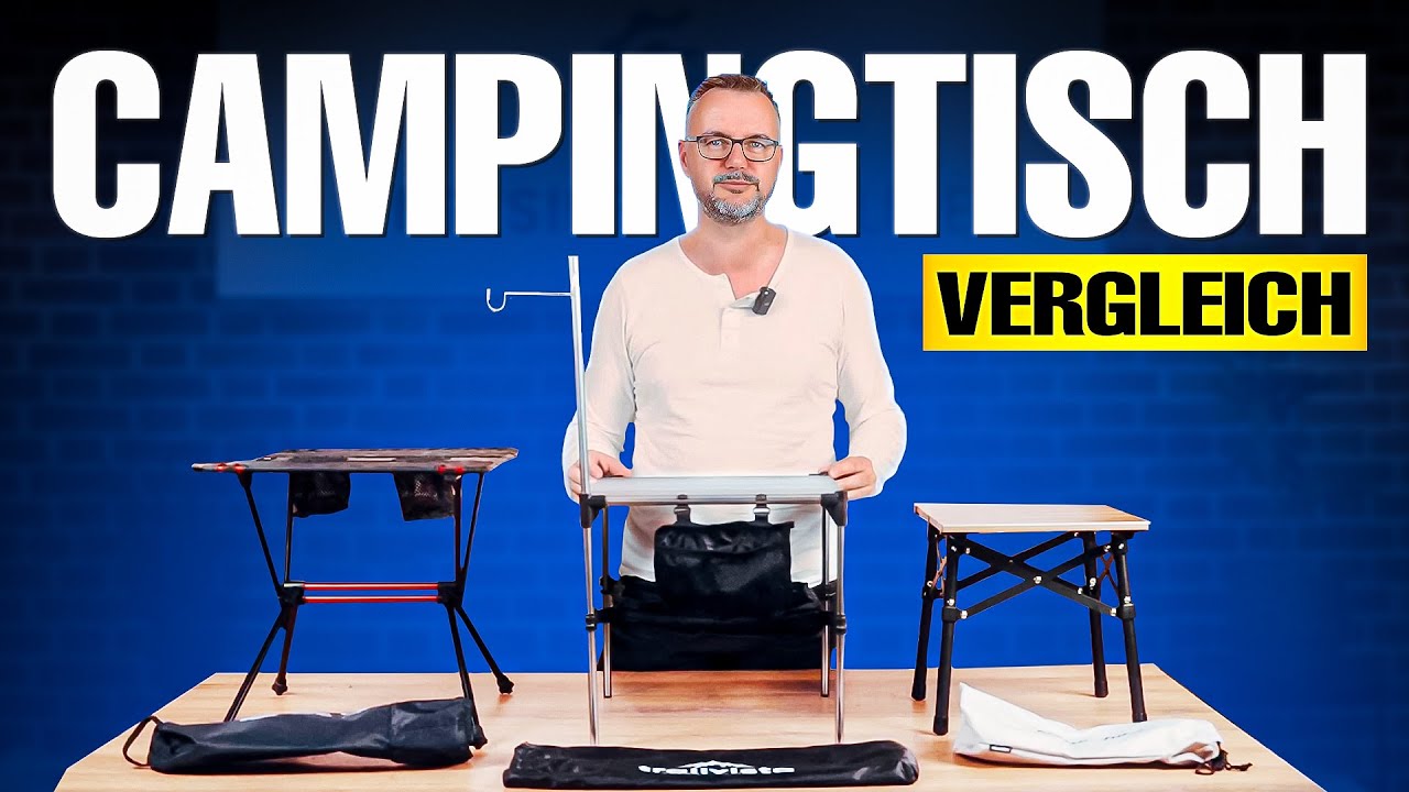 Campingtisch VERGLEICH – welcher ist der Beste?