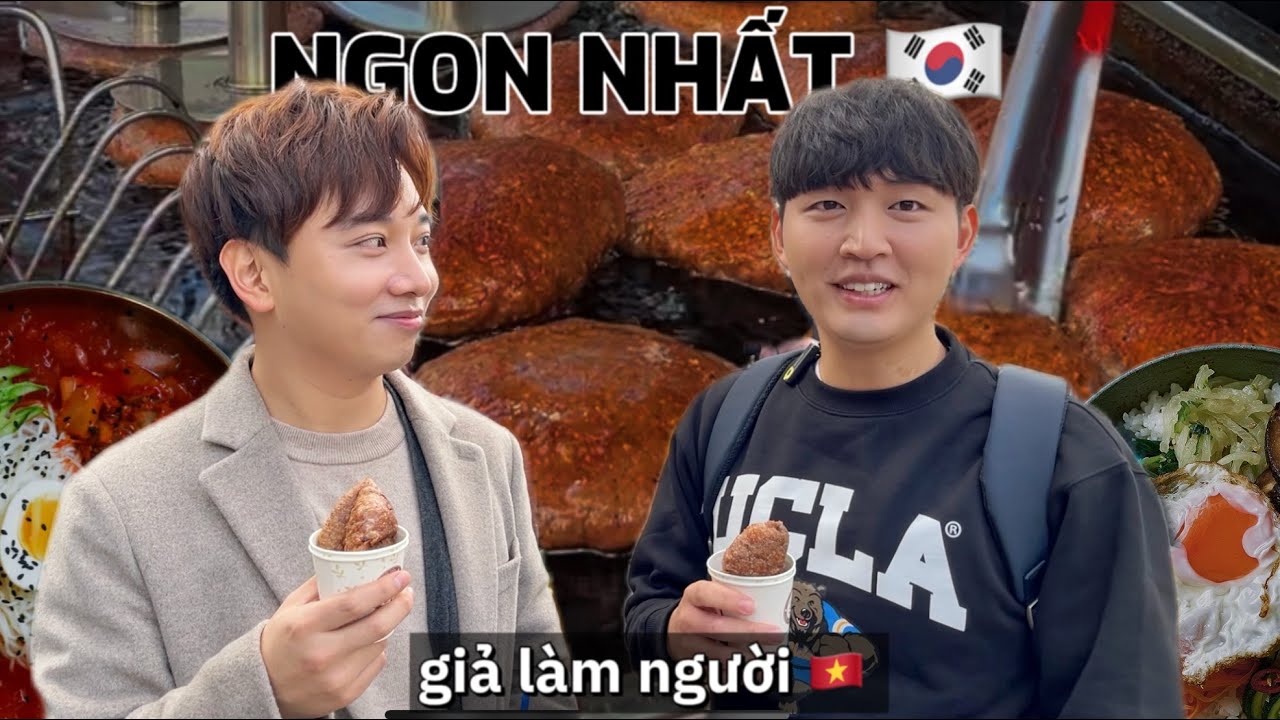 Giả người 🇻🇳, ĂN VẶT chợ Geumman chỉ từ 1,000won | HOTTEOK MẬT ONG tan chảy siêu ngon