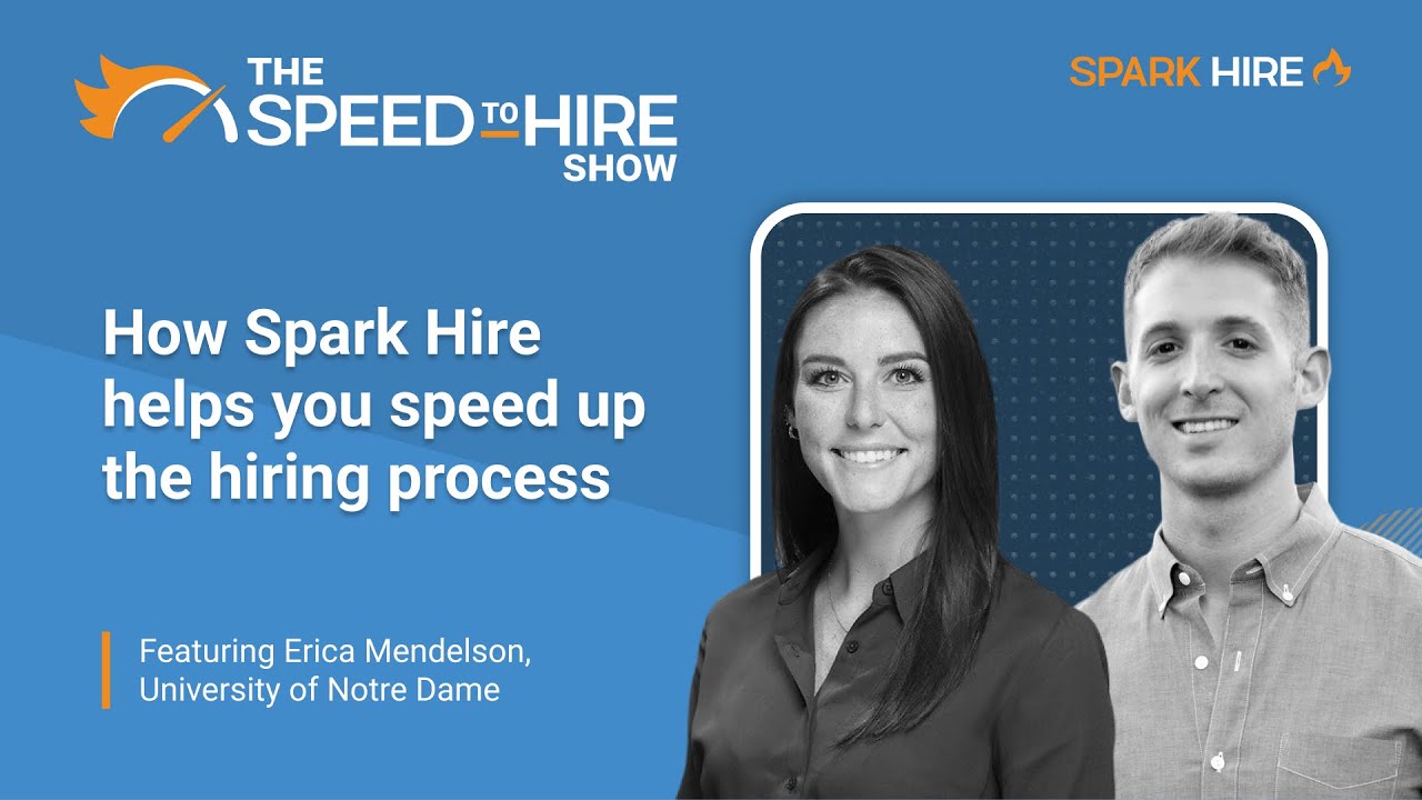 How Spark Hire helps you speed up the hiring process