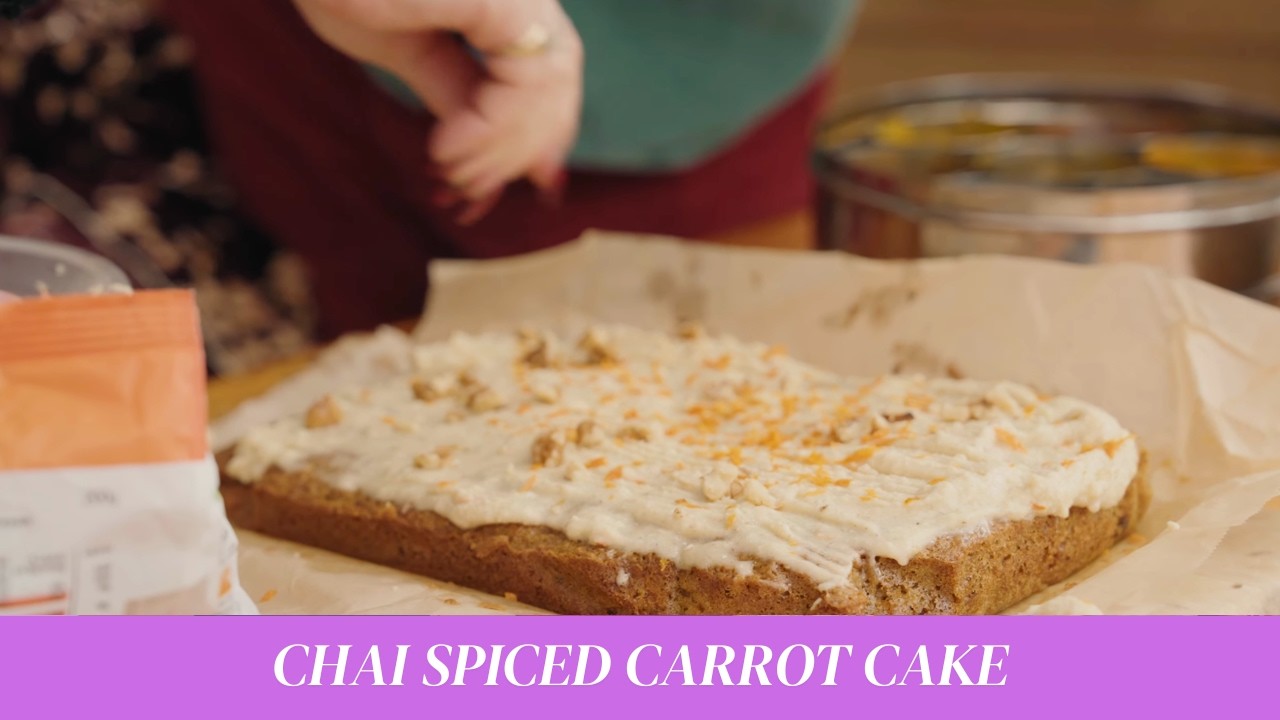 Морковный пирог с чаем масала, 1966 год, рецепт Бриони Мэй (GBBO) (Готовлю как моя индийская бабу...