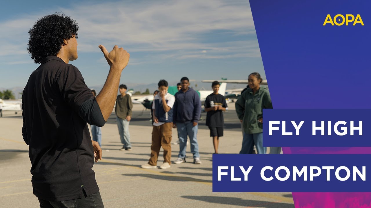 Fly Compton Foundation gives back at Compton-Woodley Airport