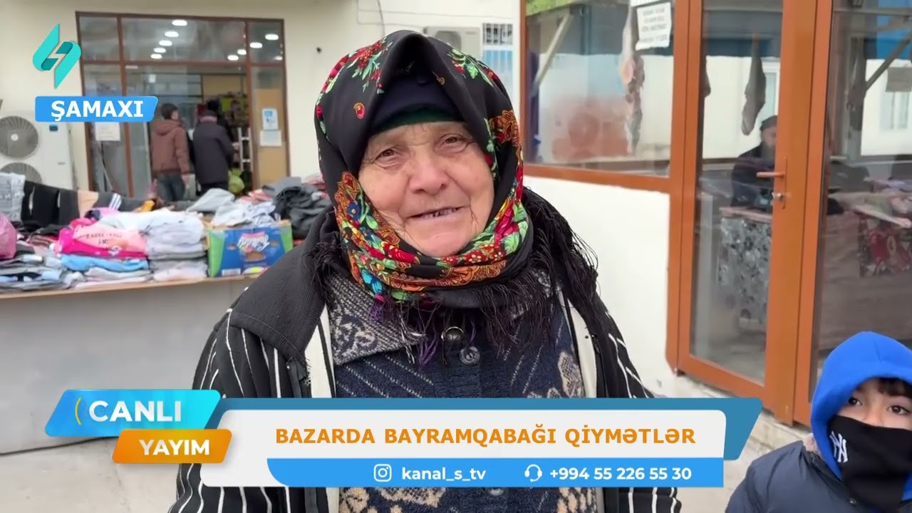 Bazarda bayramqabağı qiymətlər | Canlı Yayım
