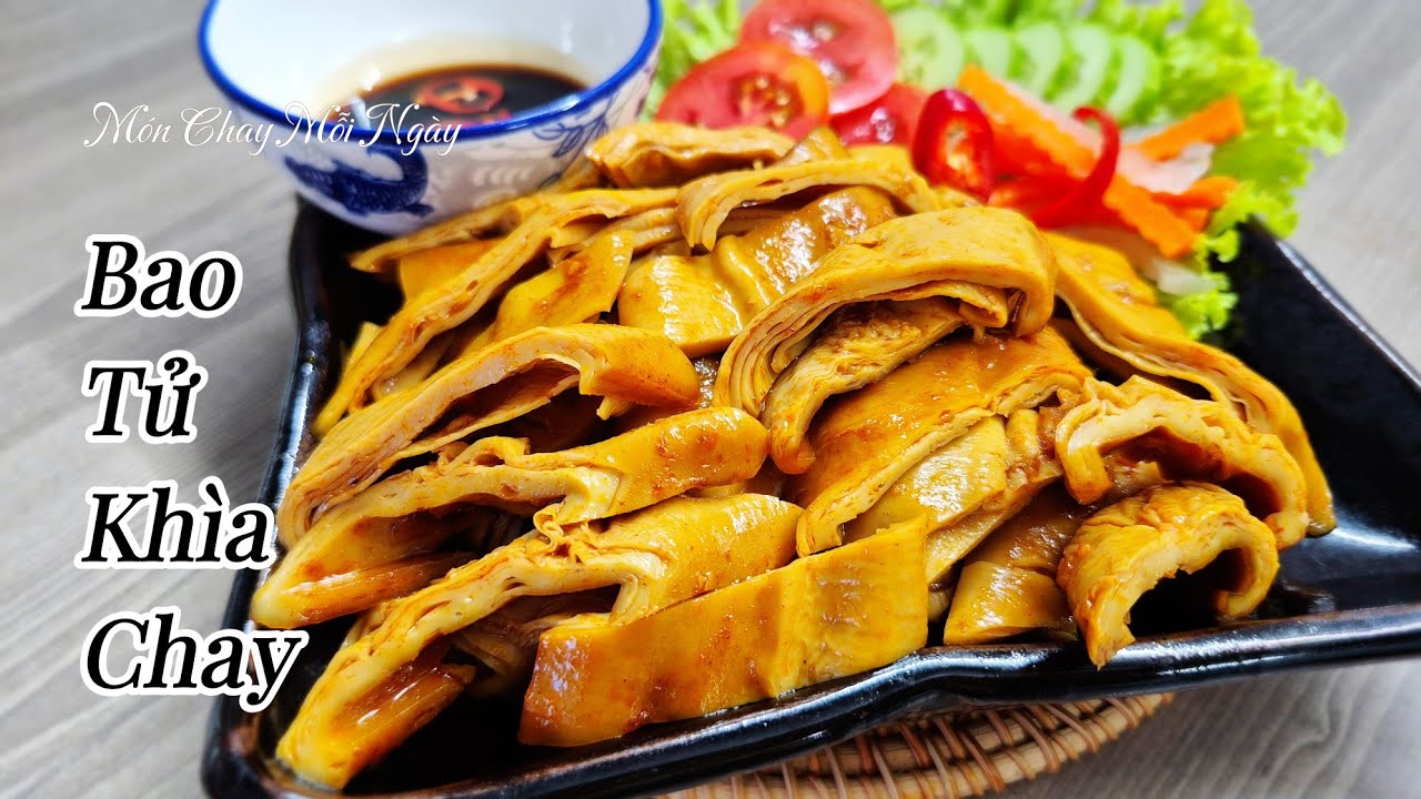 BAO TỬ KH&Igrave;A CHAY| M&oacute;n Chay Mỗi Ng&agrave;y| Vegetarian