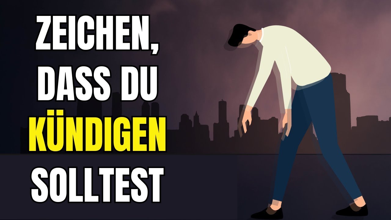 Solltest du kündigen? Alarmzeichen, dass du endlich deinen Job wechseln solltest!