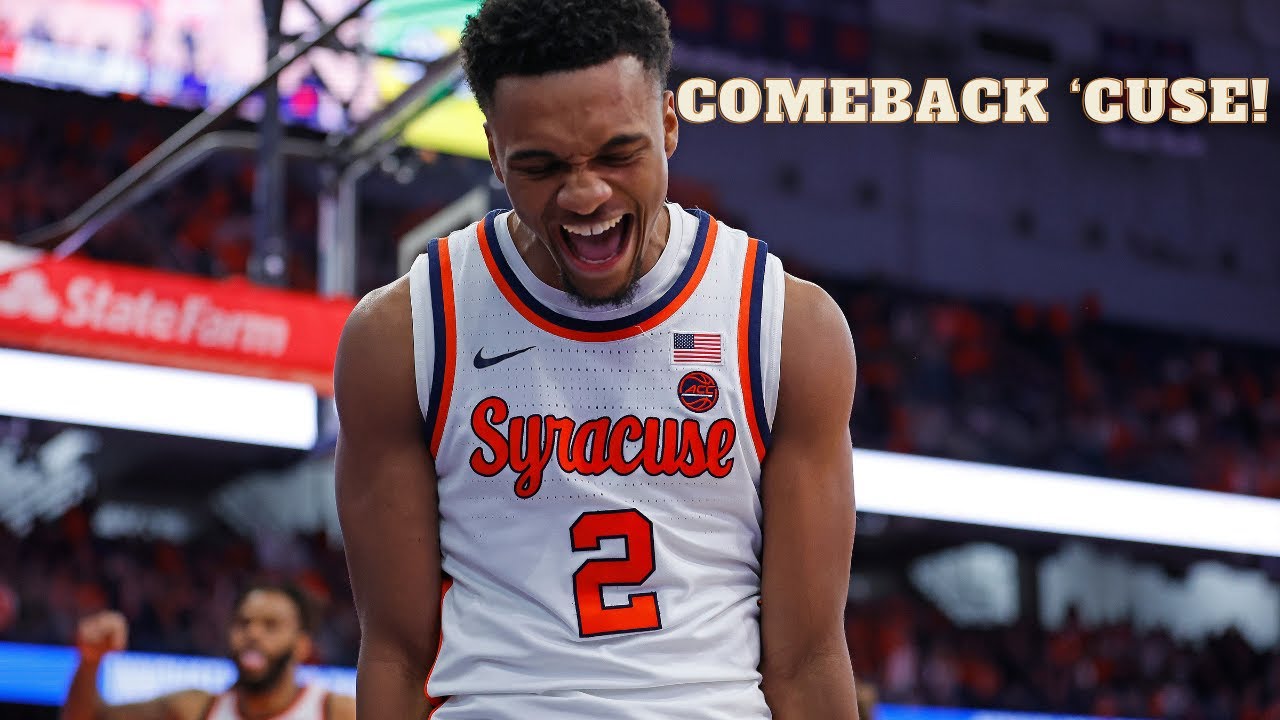 Syracuse basketball pulls off big comeback to beat Notre Dame at JMA Dome