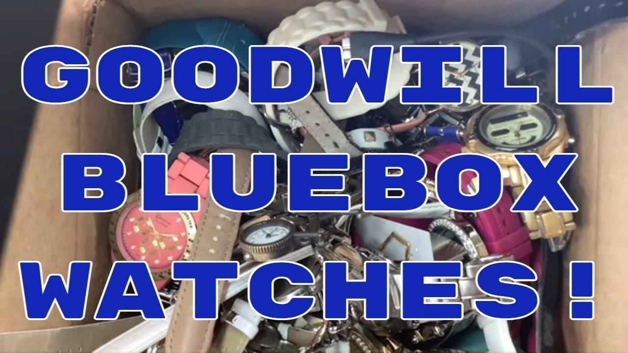 Goodwill BlueBox Watch Lot UNBOXING! Fab or Flop?