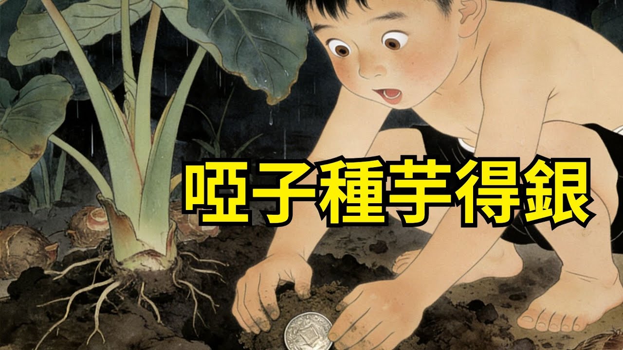 繼母逼啞巴兒子睡豬圈，只給半袋黴米。他默默種下野芋頭，雨季過後竟挖出滿窖銀元——原是前朝逃難富商埋的救命錢！#民間故事#善有善報#爲人處世#故事分享