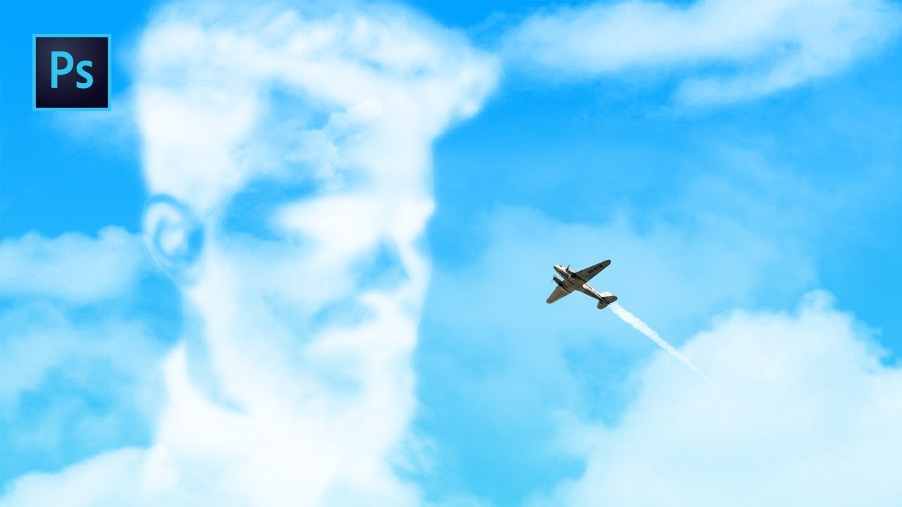 [Photoshop] : Incruster un visage dans les nuages !