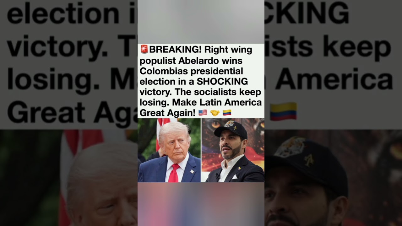 Political shift in Colombia? 🇨🇴 #Colombia #Election #Politics #LatinAmerica #Democracy #News #Viral