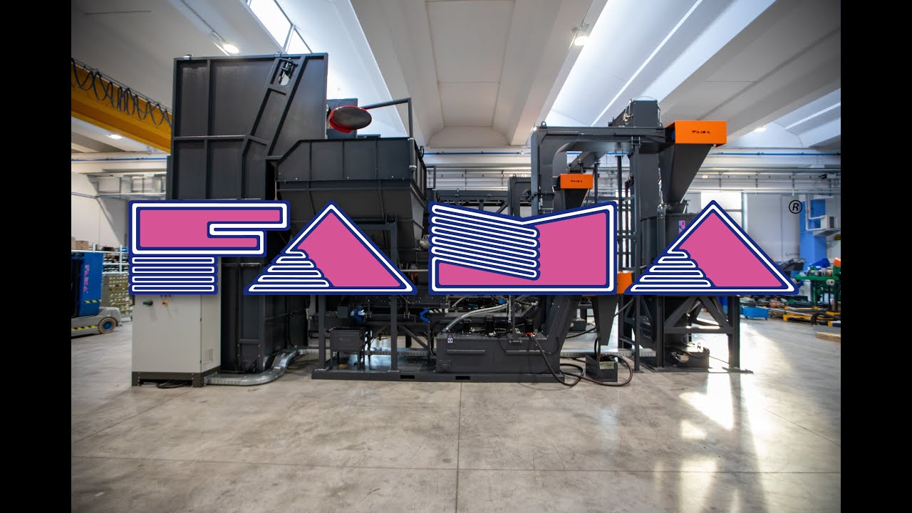 Sistemi di centrifugazione FAMA per il truciolo corto - FAMA metal chips centrifugation systems
