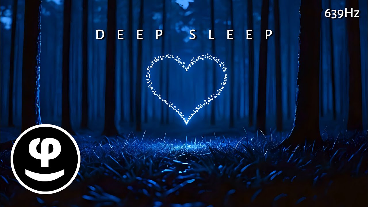 Deep Sleep Music for Emotional Calm | 639Hz ThetaWaves | Black Screen