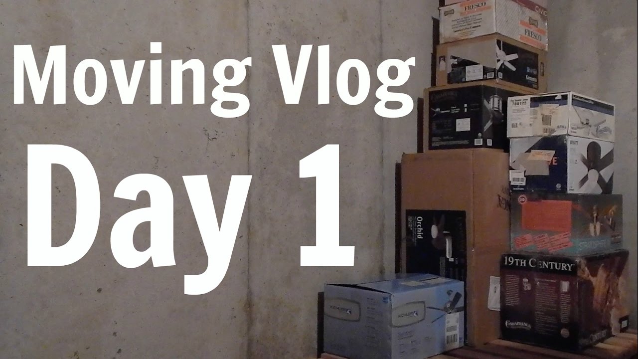 Moving Vlog Day 1: So It Begins!!