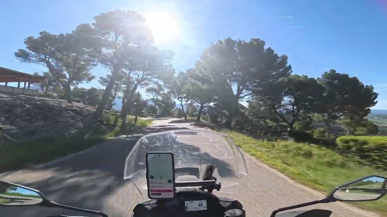 VERSYS 1000 SE GT  retour du VENTOUX