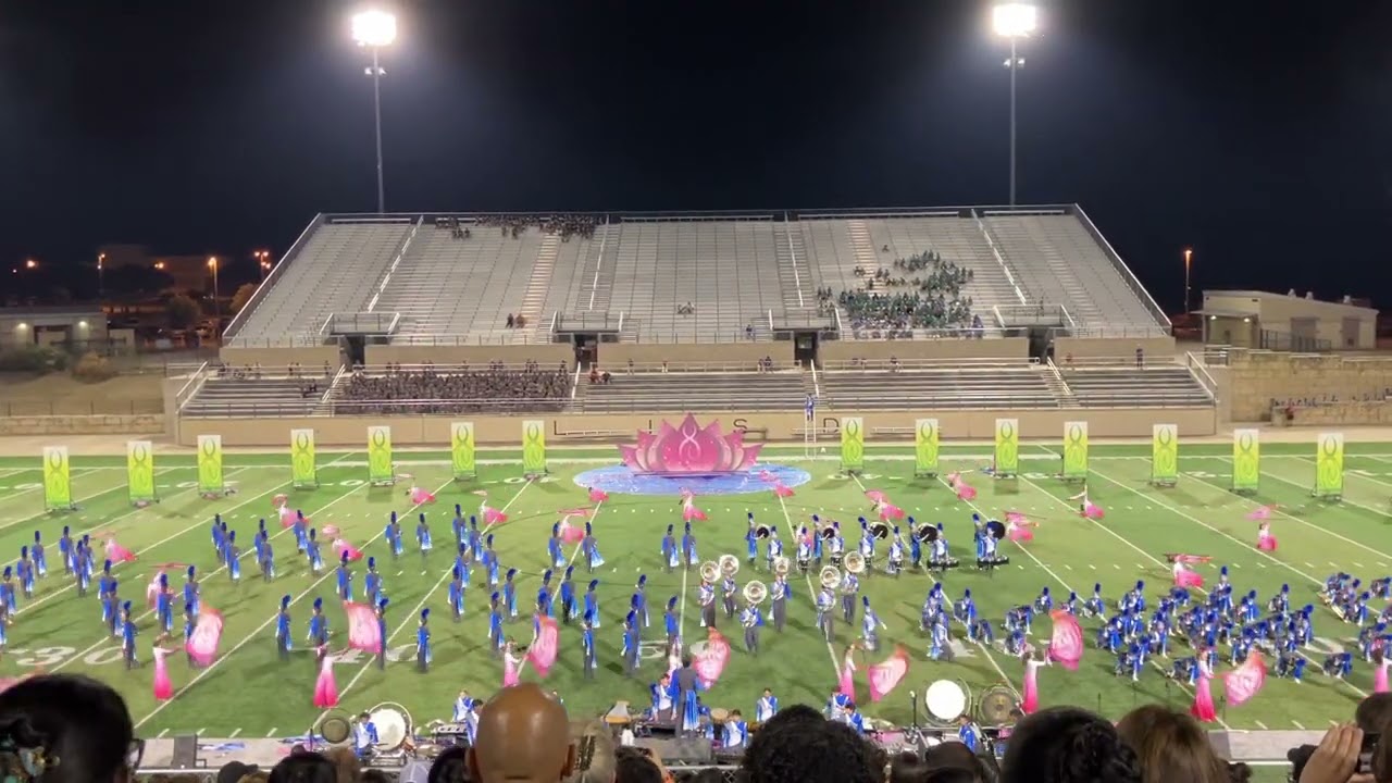 Westlake Marching Band performing “Nouveau” at Vista Ridge Marching Festival on 5 Oct 2024