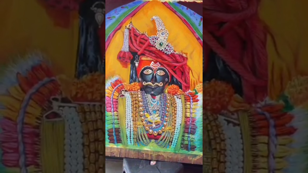 #jotiba #painting #maharashtra #kolhapur #art #artwork #artist #minivlog #travel #temple #subscribe