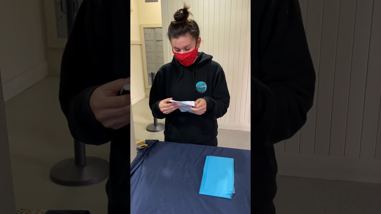 Donning (putting on) PPE