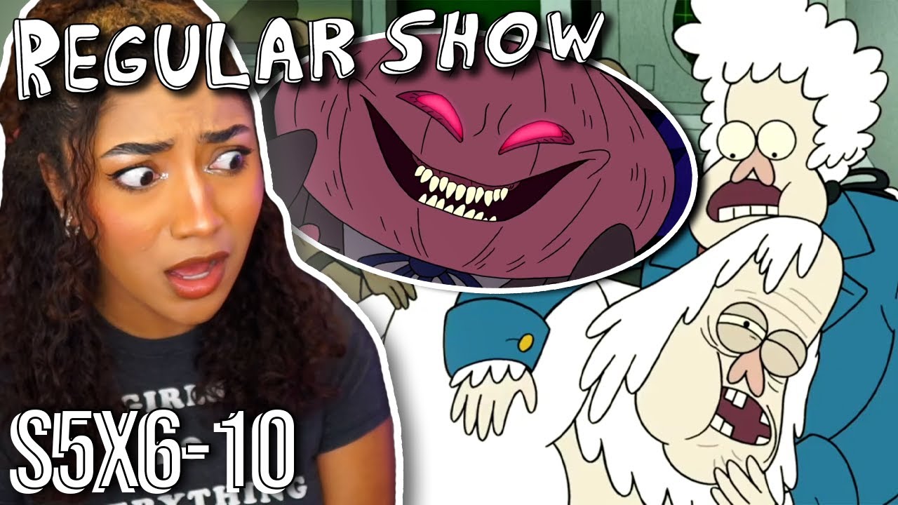 SKIPS FROM THE PAST + HALOWEEN! | Regular Show S5x6-10 *Reaction/Commentary*